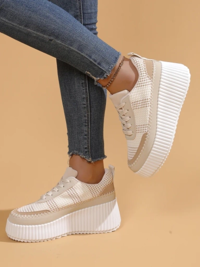 Royalfashion Damen Plateau-Sneaker Siserra