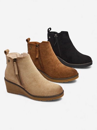 Damen Keilstiefeletten Zarrico