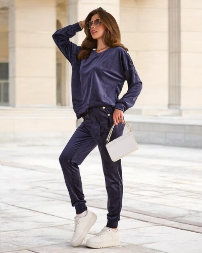 Royalfashion Damenset a'la velour