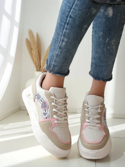Royalfashion Damensneaker mit Glitzer Samoles