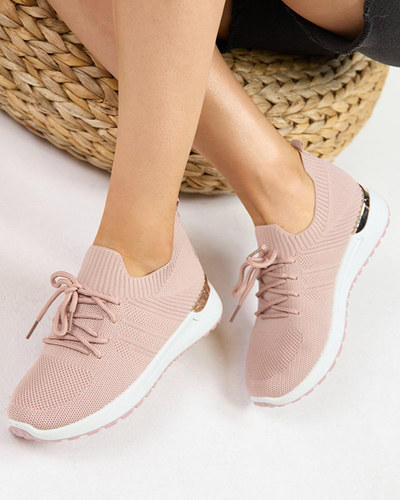 OUTLET Rosa Sportschuhe für Damen Ferroni - Schuhe