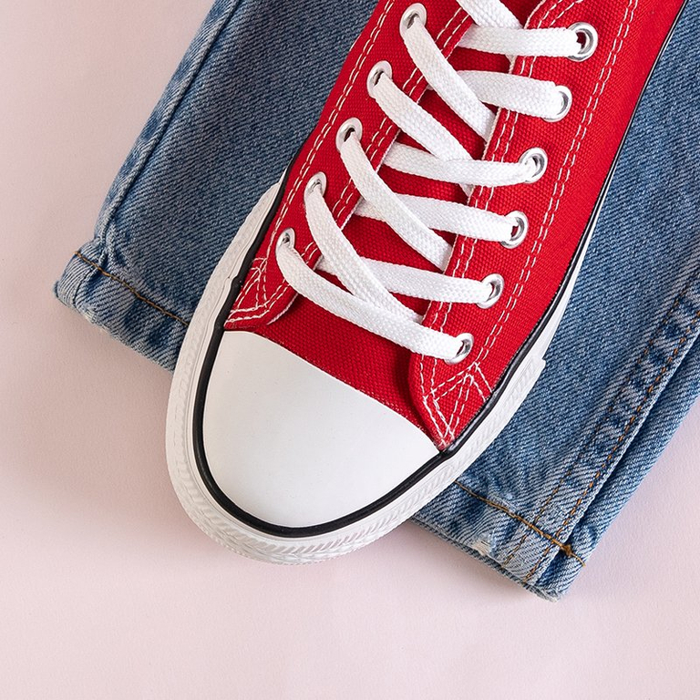 OUTLET Rote Gabrela Damensneaker - Schuhe