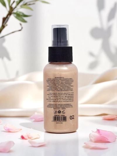 Illuminierende Gesicht- und Körpernebel mit Glitzer Glow Shimmer Spray Galaxy Princess