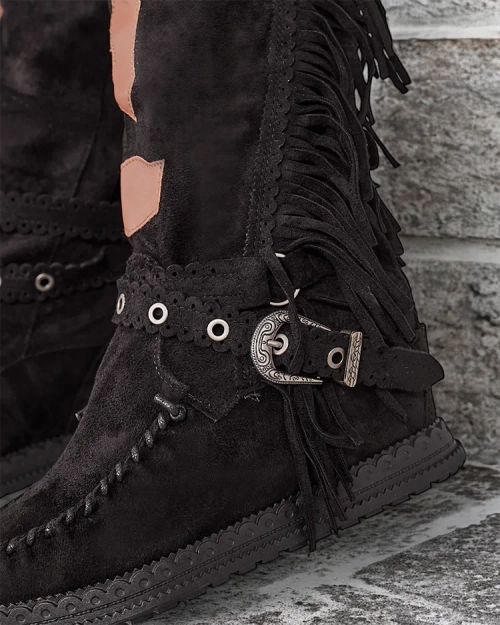 Royalfashion Жіночі черевики з прихованим анкером Indio