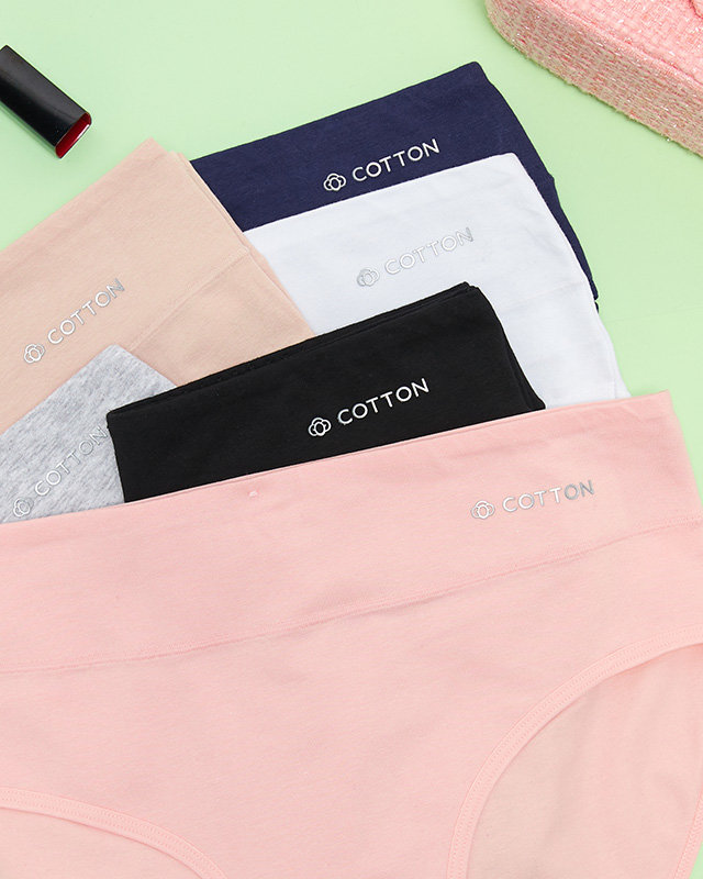 Set Damen-Baumwollslips 6 / Pack - Unterwäsche