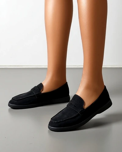 Royalfashion Damen perforierte Mokassins Sierros