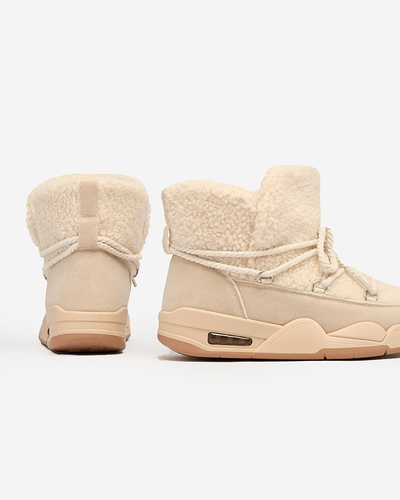Royalfashion Damen Schneestiefel in lila Ludmivac