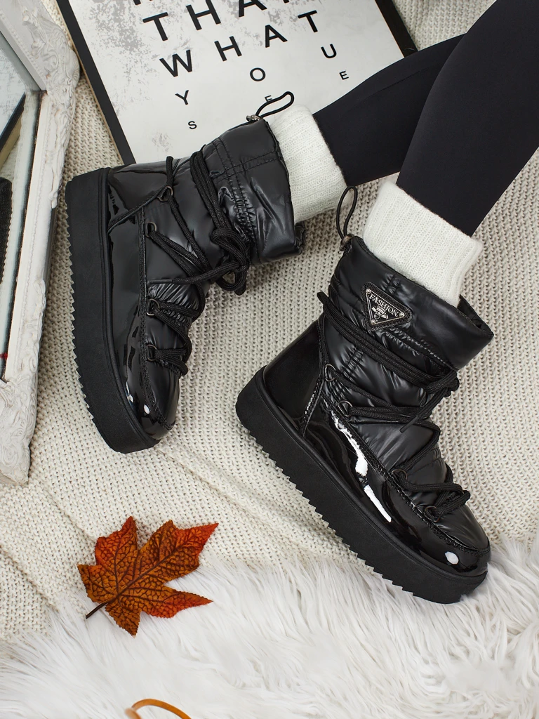 Damen Schneestiefel a'la mit Fell Lysmora