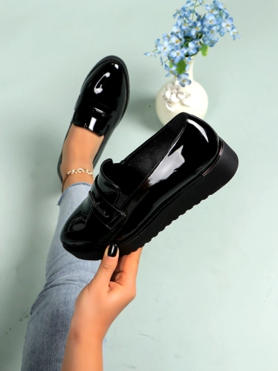 Royalfashion Damen-Lederslipper Arefel