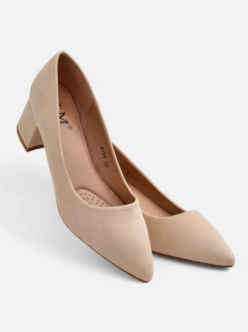 Royalfashion Жіночі туфлі на низькому каблуці Agas