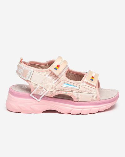 Mädchensandalen in rosa Umaf-Schuhen