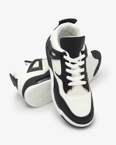 Schwarz-weiße Damen-Sportschuhe Evoile- Footwear