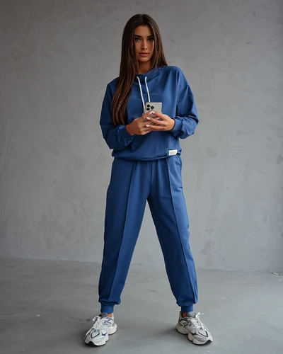 Royalfashion Damen Baumwoll Freizeitanzug