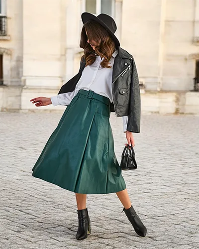 Royalfashion Damen Midirock PLUS GRÖßE