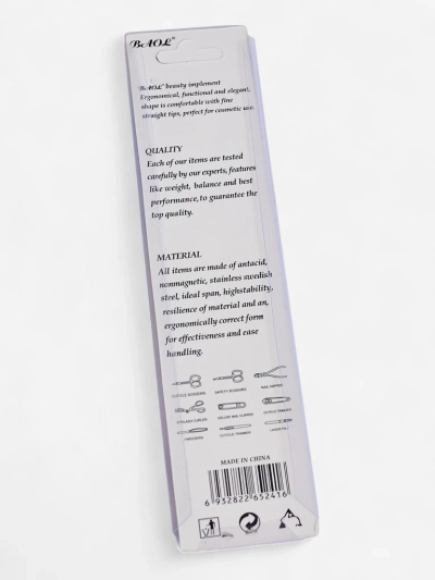 Perforierte Nagelfeile mit Rändelung