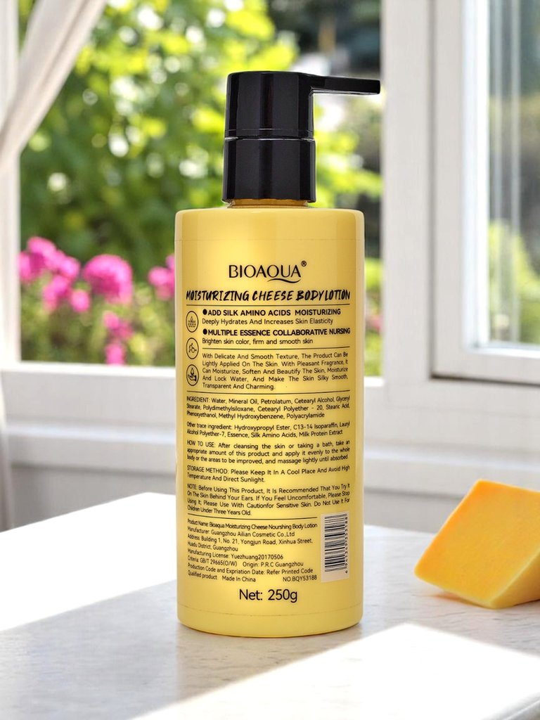Bioaqua Feuchtigkeitsspendender Körperbalsam KÄSE