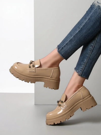 Royalfashion Damen-Echtenleder Slipper Arieda