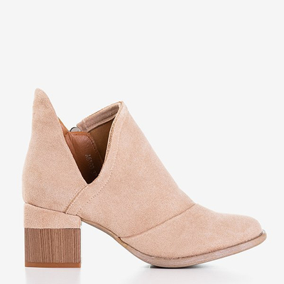 Hellbraune Damenstiefeletten Jeneuer - Footwear