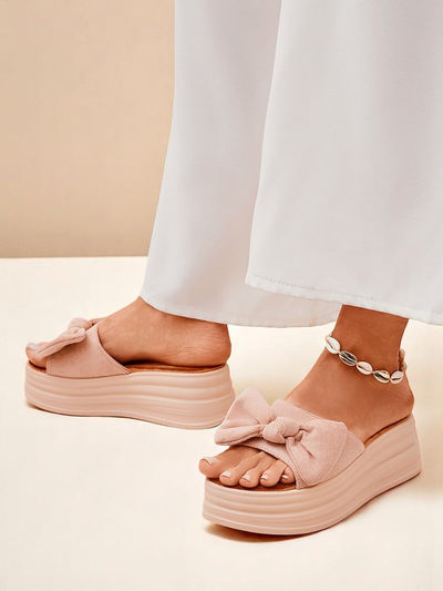 Royalfashion Damen Plateausandalen Givan