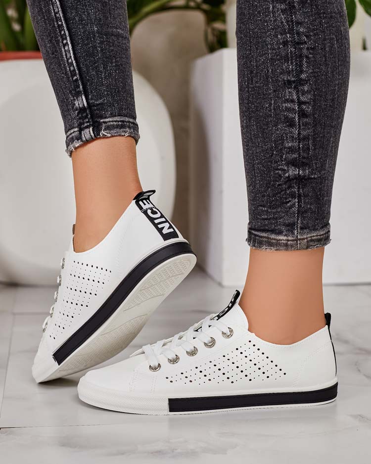 Royalfashion Women's Furatt Openwork Sneakers