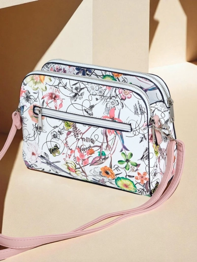 Royalfashion Kleine Damenhandtasche aus Ökoleder Florentia