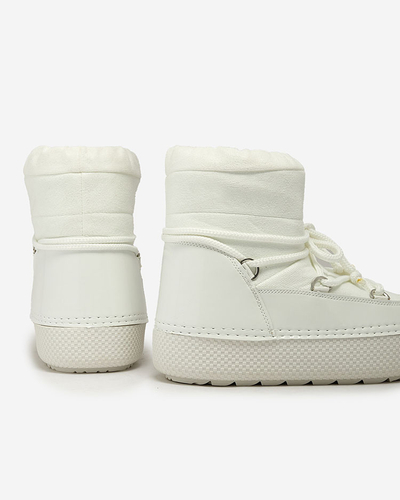 Royalfashion Damen-Schneestiefel zum Schnüren Yevnoie