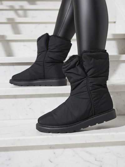 Luna Elegante Winterstiefeletten in Schwarz