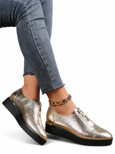 Royalfashion Damen Slip-On Belüftete Schuhe Goffies