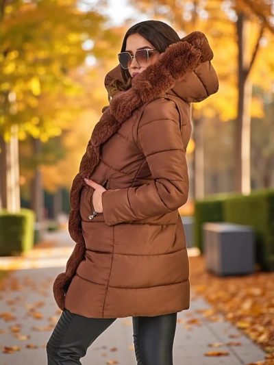 Royalfashion Damenjacke mit abnehmbaren Ärmeln