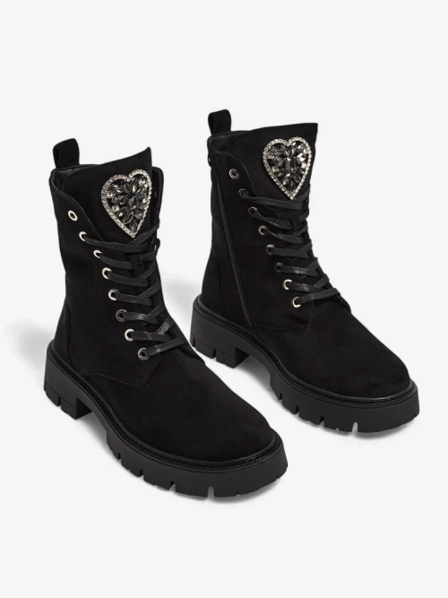 Жіночі ботильйони Euni з еко-замші