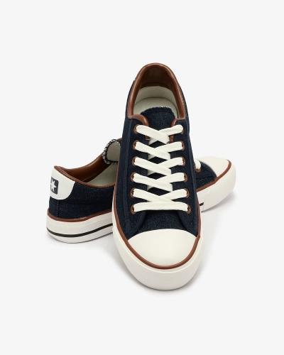 Royalfashion Marineblaue Damen Gumpy Sneakers