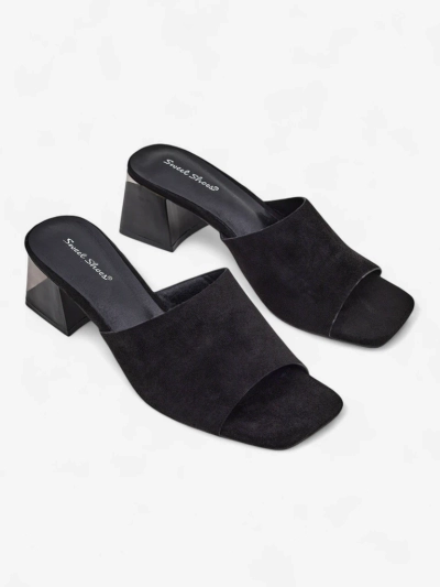 Royalfashion жіночі тапочки з декоративним каблуком Vollatie