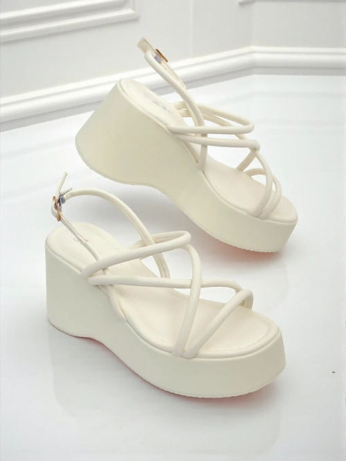 Royalfashion Жіночі сандалі на танкетці Skyline Straps