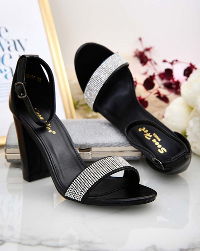 Royalfashion Damen Zirkonia Kettilca Pumps