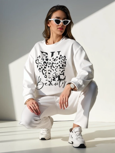 Royalfashion Damen Viskose-Set mit Druck