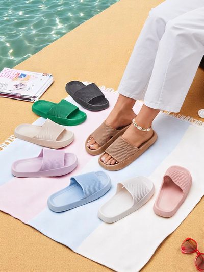Royalfashion Damen-Gummi-Zehentrenner Bree