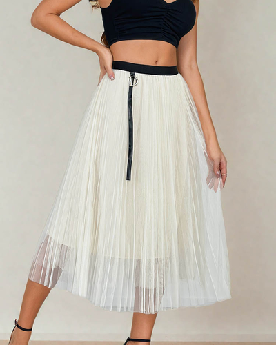Royalfashion Doppellagiger Midirock für Damen