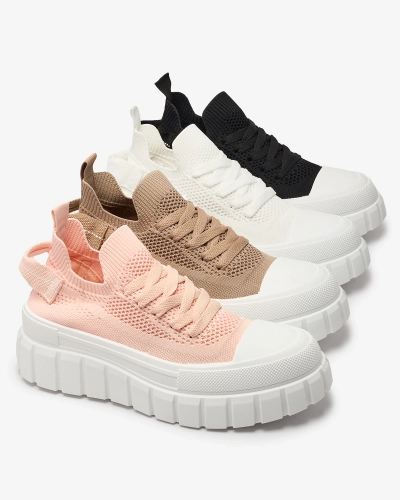 Damen-Sneakers in schwarzer Farbe Juneasi - Schuhe