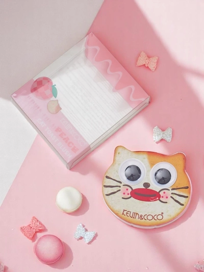 Kevin&Coco Cat Toast Blush Puderblush Peach
