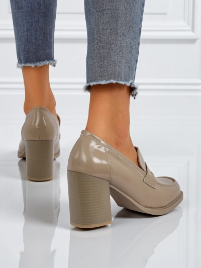 Royalfashion Damen Mokassins mit Absatz Minerva