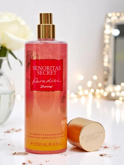 Senoritas Secret Body Mist Paradise Shimmer mit Glitzer