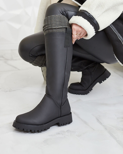 Royalfashion Damenstiefel in schwarz Denesis