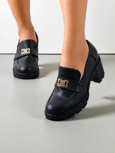 Royalfashion Damen Absatz-Mokassins Blascos