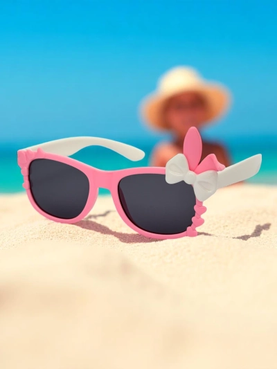 Royalfashion Kindersonnenbrille mit Bunny Shine Dekorationen
