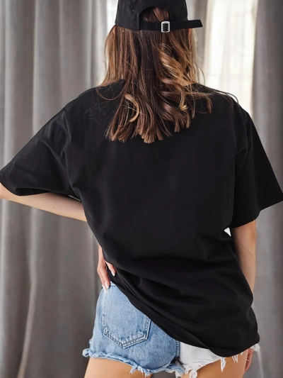 Royalfashion Damen Baumwoll-T-Shirt mit Print