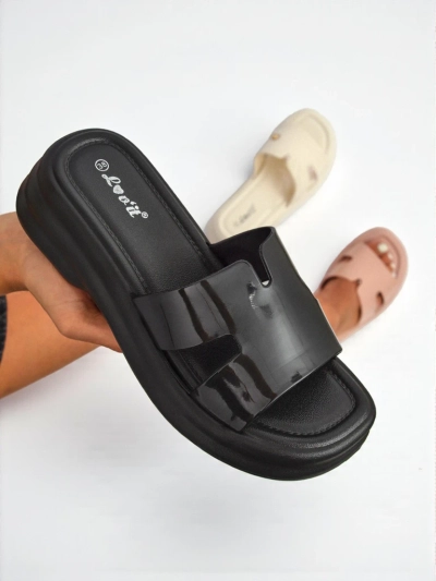 Royalfashion Жіночі шльопанці на товстій підошві Nova Gloss