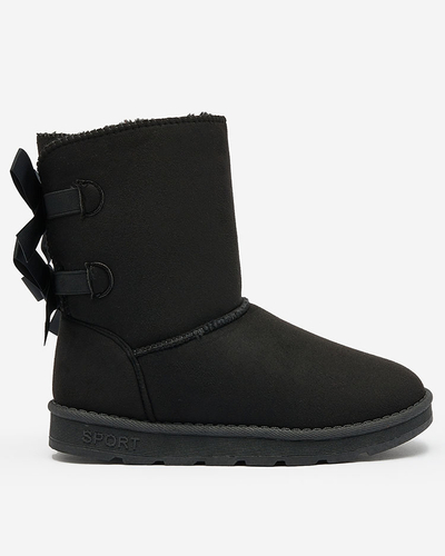 Royalfashion Damenstiefel a'la Schneestiefel in schwarz Aerfifi