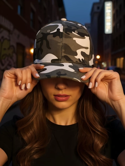 Royalfashion CamoFlex Camo-Baseballkappe
