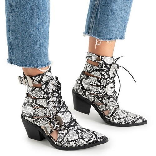 Жіночі ковбойські чоботи з пряжками Ciarran