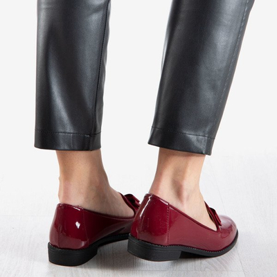 Red Holli lackierte Slipper für Frauen - Schuhe 1